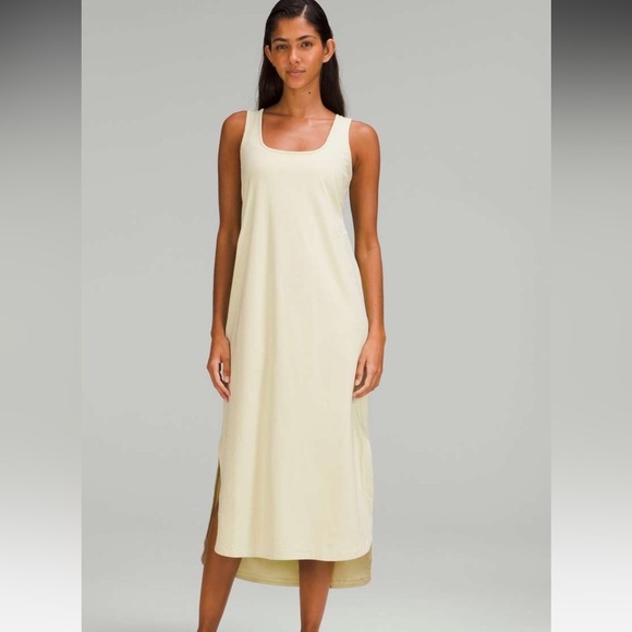 Lululemon‎ Pima Cotton Open-Back Midi Dress Dewy Size 6
NEW WITH TAGS - Picture 2 of 7
